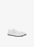 PERFO BALLET FLATS IN CALFSKIN WHITE