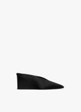 ALAIA New Silk Wedge Shoes: Elegant, Comfortable & Versatile black