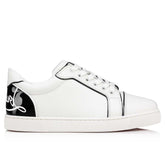 Low-top sneakers Calf leather Black Women