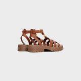 CLEA TRIOMPHE GLADIATOR SANDAL in CALFSKIN