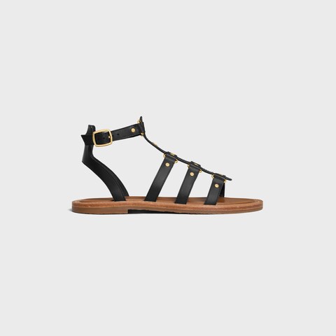 CELINE LYMPIA GLADIATOR SANDAL IN CALFSKIN
