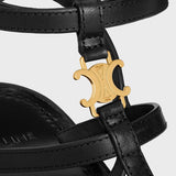 CLEA TRIOMPHE STRAPPY SANDAL IN CALFSKIN - VEGETAL TANNING
