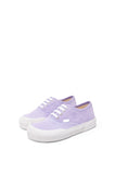 Terra Vulca lace-up sneaker in suede Lilac