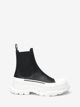 Women's Slick Chelsea Boot in Black/White