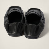 Ruches nappa leather loafers