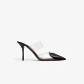 LE COEUR MULES IN PATENT CALFSKIN