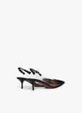 LE COEUR SLINGBACKS IN PATENT CALFSKIN