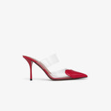 LE COEUR MULES IN PATENT CALFSKIN