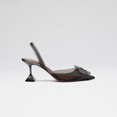 Begum Glass Sling 70 Dark Grey Pvc