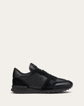 valentino CAMOUFLAGE NOIR ROCKRUNNER SNEAKER
