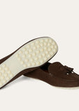 Dot Sole Walk Loafer brown