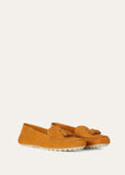 Dot Sole Walk Loafer orange