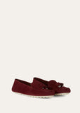 Dot Sole Walk Loafer red