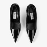 Ixia 95 Black Patent Leather Pumps