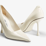 lxia 95 Latte Patent Leather Pumps