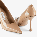 Ixia 95 Biscuit Patent Leather Pumps