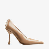 jimmychoo Ixia 95 Biscuit Patent Leather Pumps