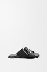 loewe Petal Belt flat sandal in vegetable-tanned calfskin