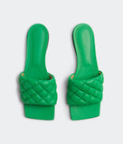 Padded Flat Sandal Parakeet