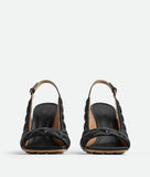 Padded Slingback Sandal Black