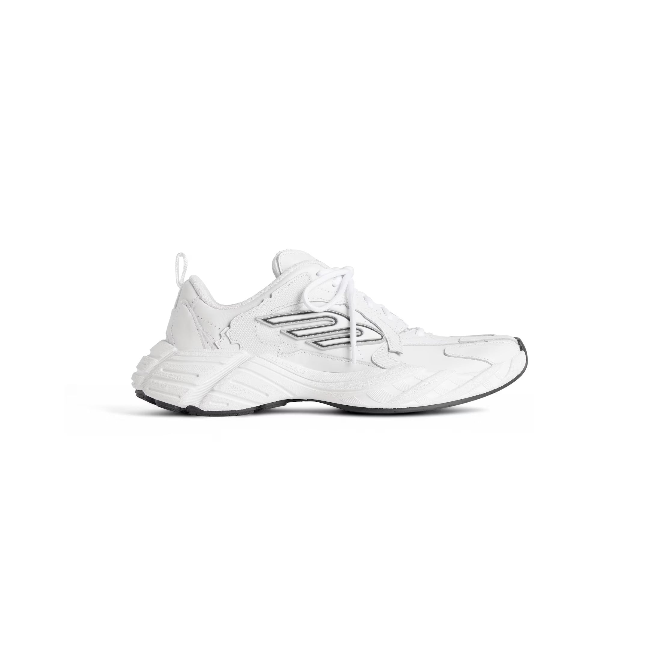 WOMEN'S MONDAY SHOE IN WHITE/BLACK/GREY