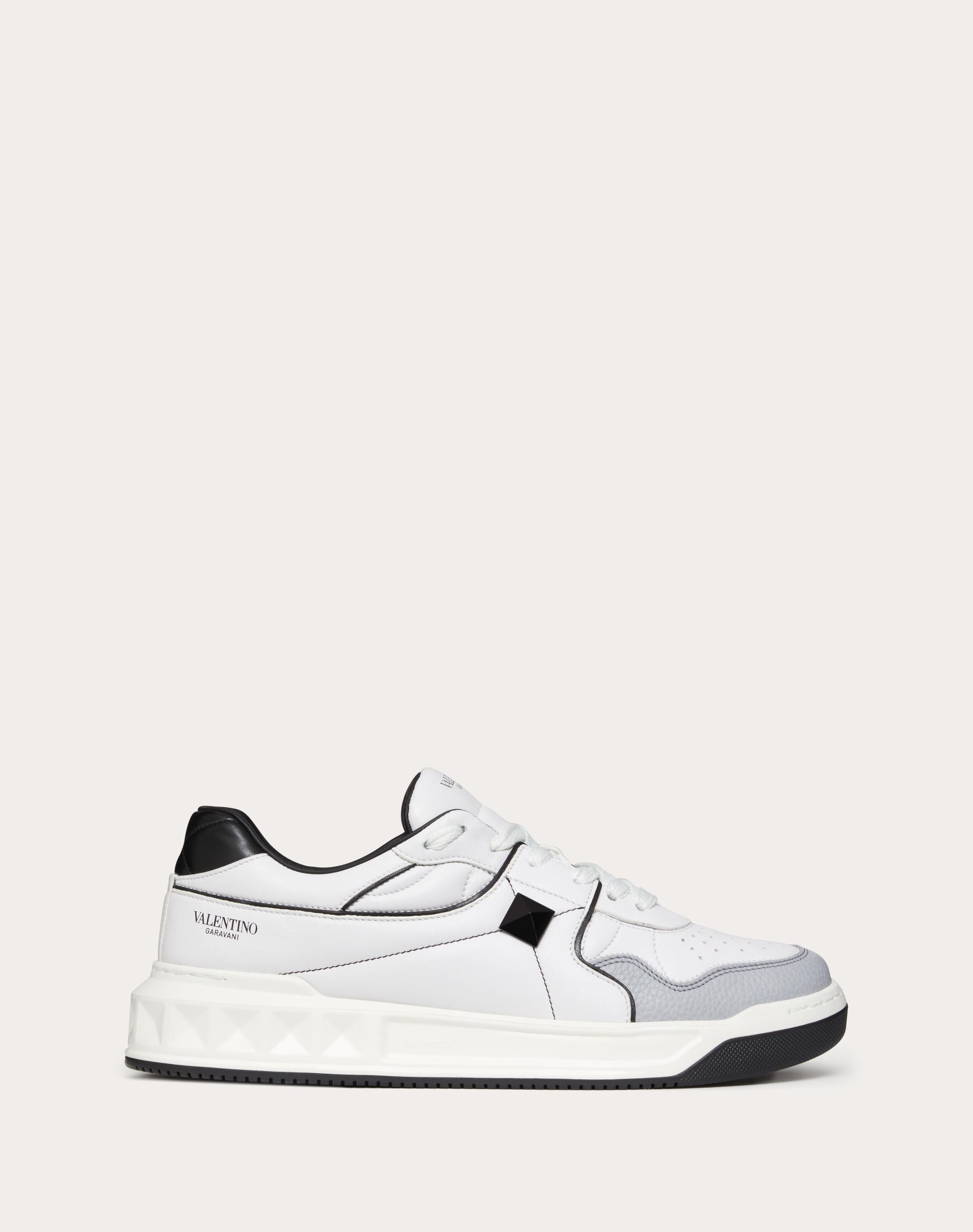 valentino One Stud Low-Top Nappa Sneaker