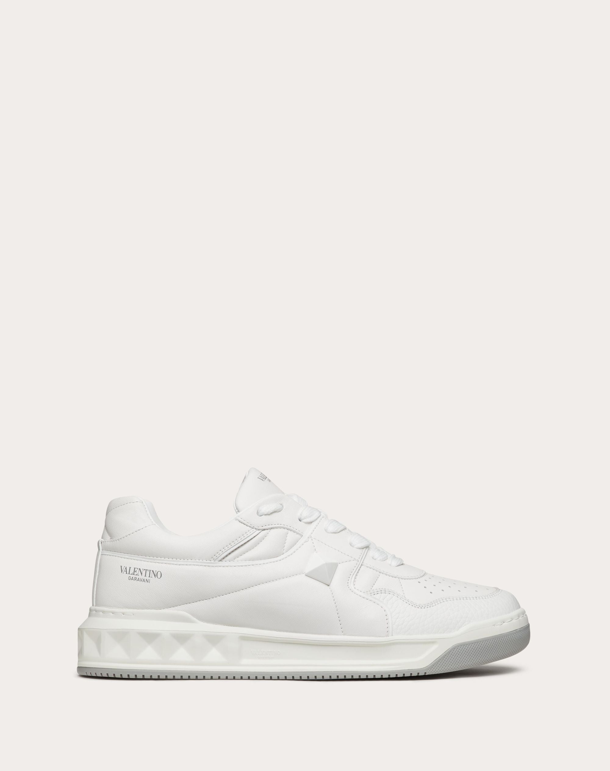 valentino One Stud Low-Top Nappa Sneaker