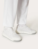 One Stud Low-Top Nappa Sneaker
