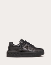 valentino One Stud Xl Nappa Leather Low-Top Sneaker