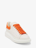 Women's Oversized Sneaker in Off White/orange