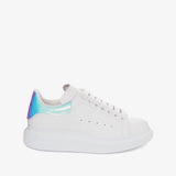 Women's Oversized Sneaker in White/shock Pink
