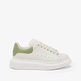 Women's Oversized Sneaker in Off White/green