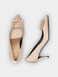 Efflorescence Pumps in satin