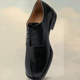 Tabi Leather Brogues black