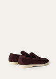 Summer Walk Loafers crimson brown