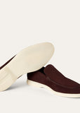 Summer Walk Loafers crimson brown
