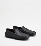 Men's Gommino Bubble in Leather black
