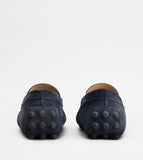 Men's Gommino Bubble in Suede blue