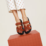 Chypre sandal orange canyon