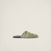 Wool slippers green