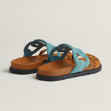 Extra sandal bleu min¨¦ral / naturel