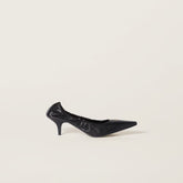 Nappa leather pumps