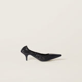 Nappa leather pumps
