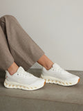 Cloudtilt 2.0 stretch recycled-knit sneakers white