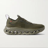 Cloudtilt stretch recycled-knit sneakers green