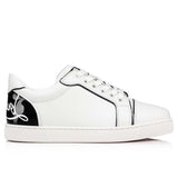 Low-top sneakers Calf leather Black Women