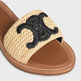 LYMPIA MULE IN RAFFIA