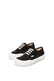 Terra Vulca lace-up sneaker in suede Black