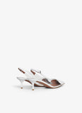 LE COEUR SLINGBACKS IN PATENT LAMBSKIN