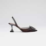 Begum Glass Sling 70 Dark Grey Pvc